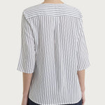 Camicia M3/4 Scollo V Ragno 