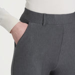 PANTALONE CROPPED WIDE DB24P4Ardesia Mel. RAGNO