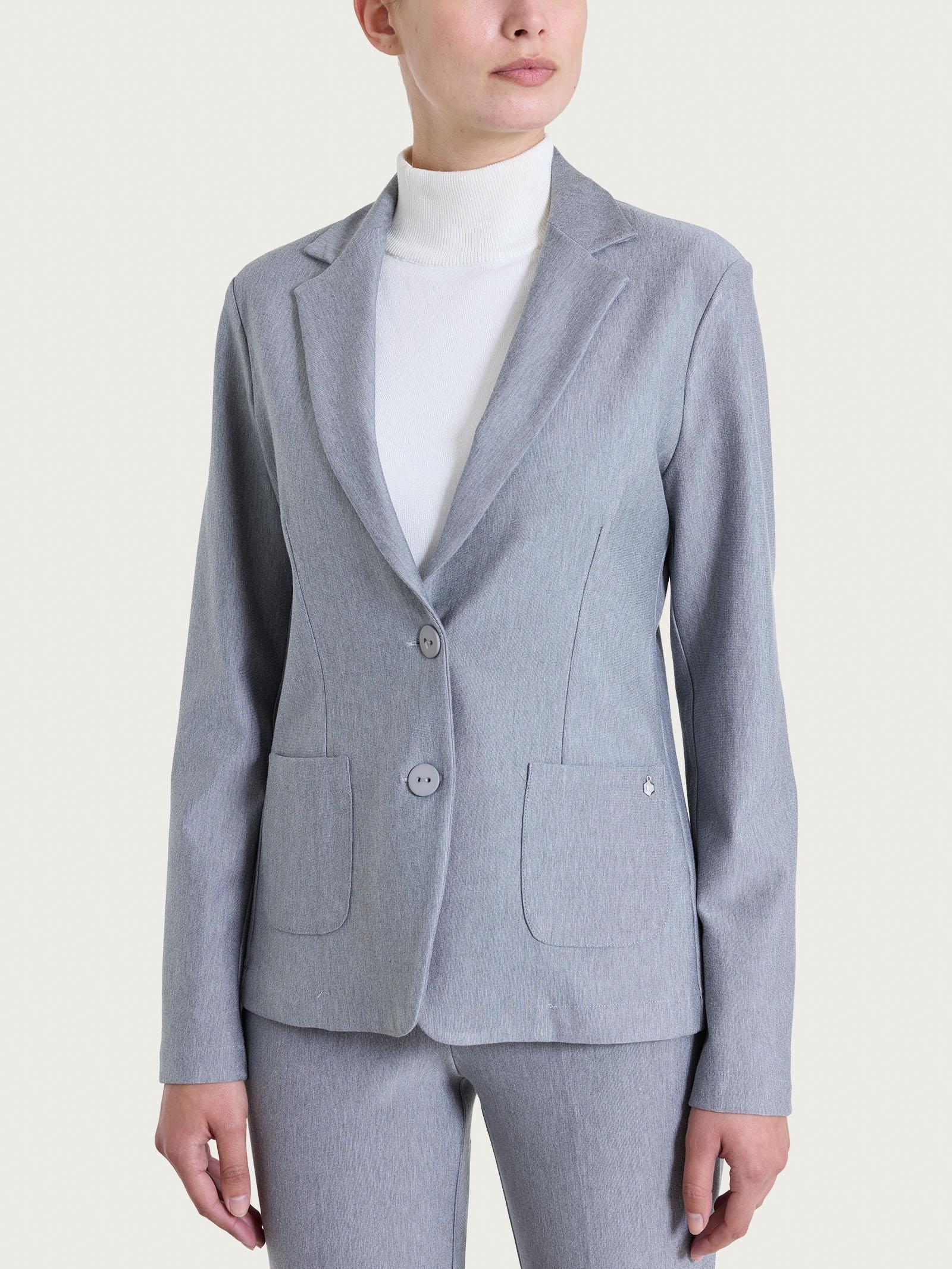 GIACCA DO23GAGrigio Mel. RAGNO