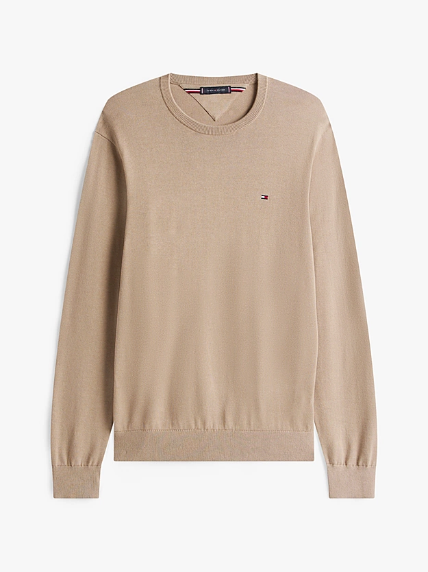 MAGLIA MW0MW39999Coastal Taupe TOMMY HILFIGER