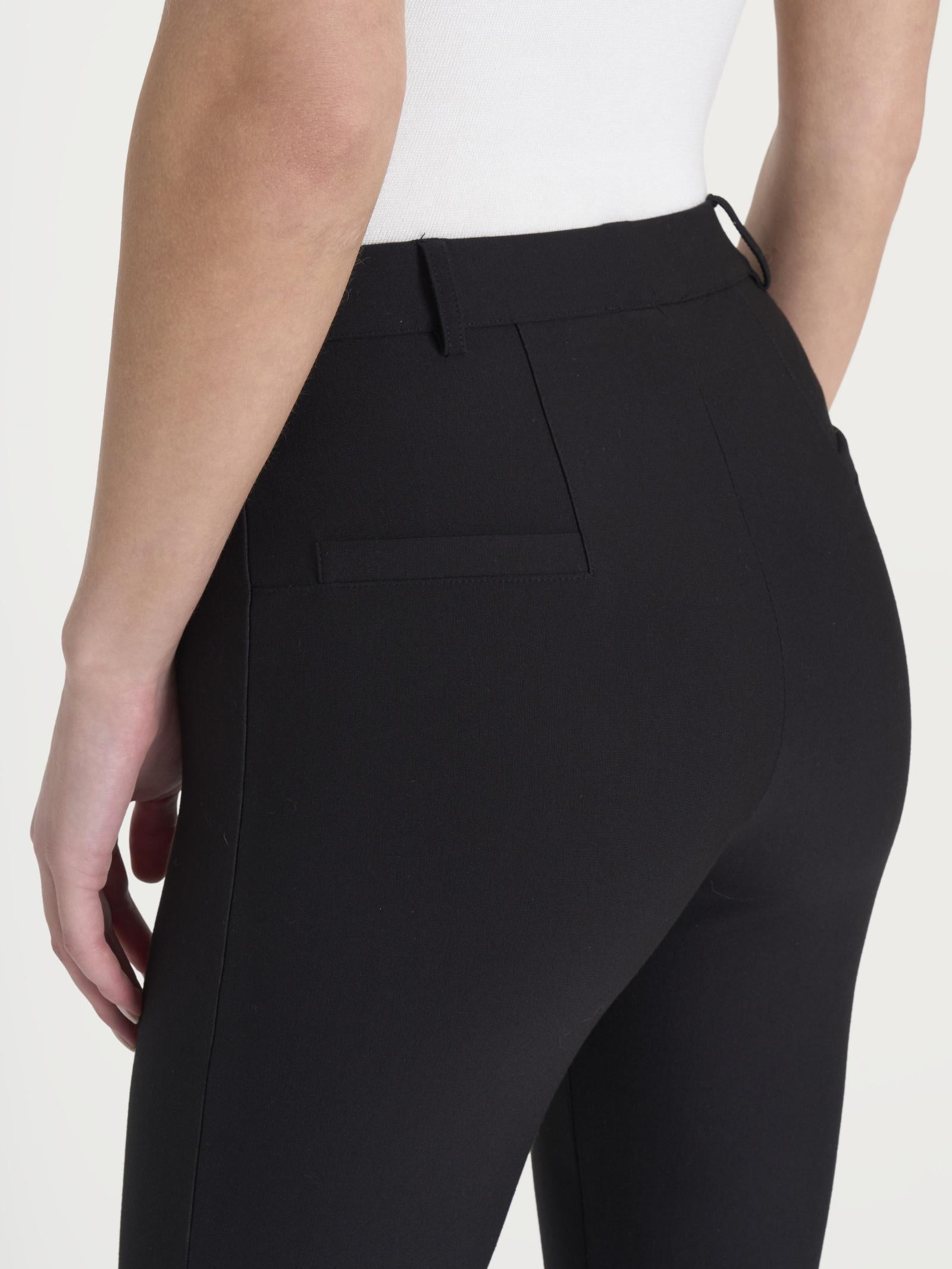 PANTALONE CROPPED FLARE DE72PMNero RAGNO