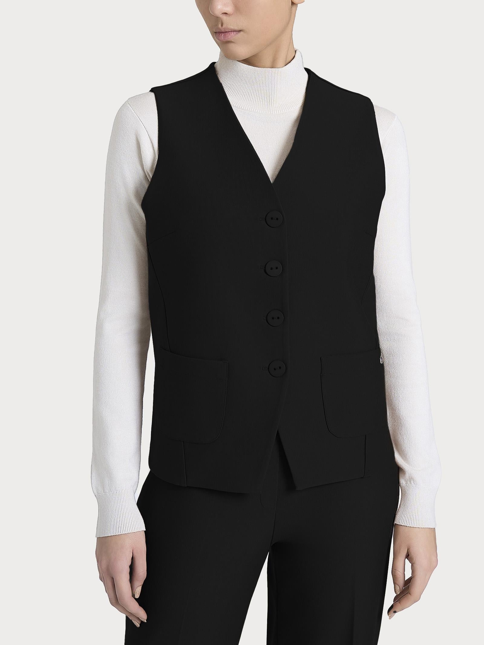 GILET DO24GLNero RAGNO