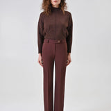 Pantalone CFC0125653003CIOCCOLATO RINASCIMENTO