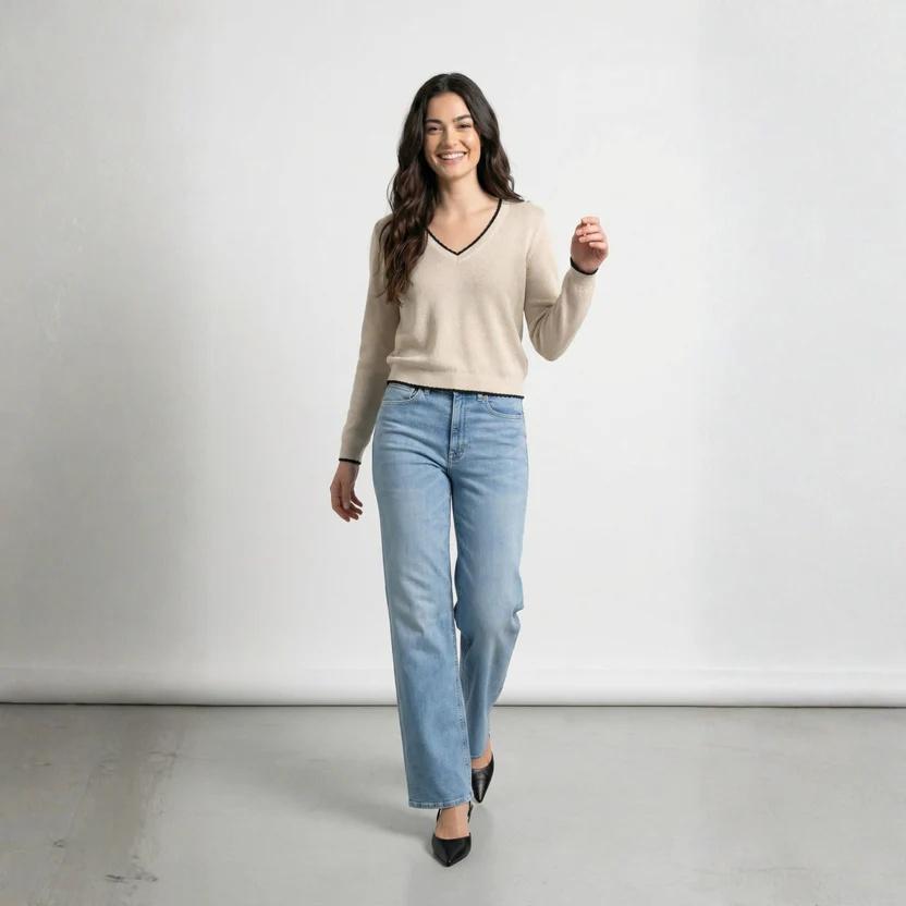 Maglia Newlexsun Contrast Vero Moda 