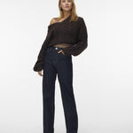 jeans tessa ra369 10297608DARK BLUE DENIM VERO MODA