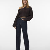 jeans tessa ra369 10297608DARK BLUE DENIM VERO MODA