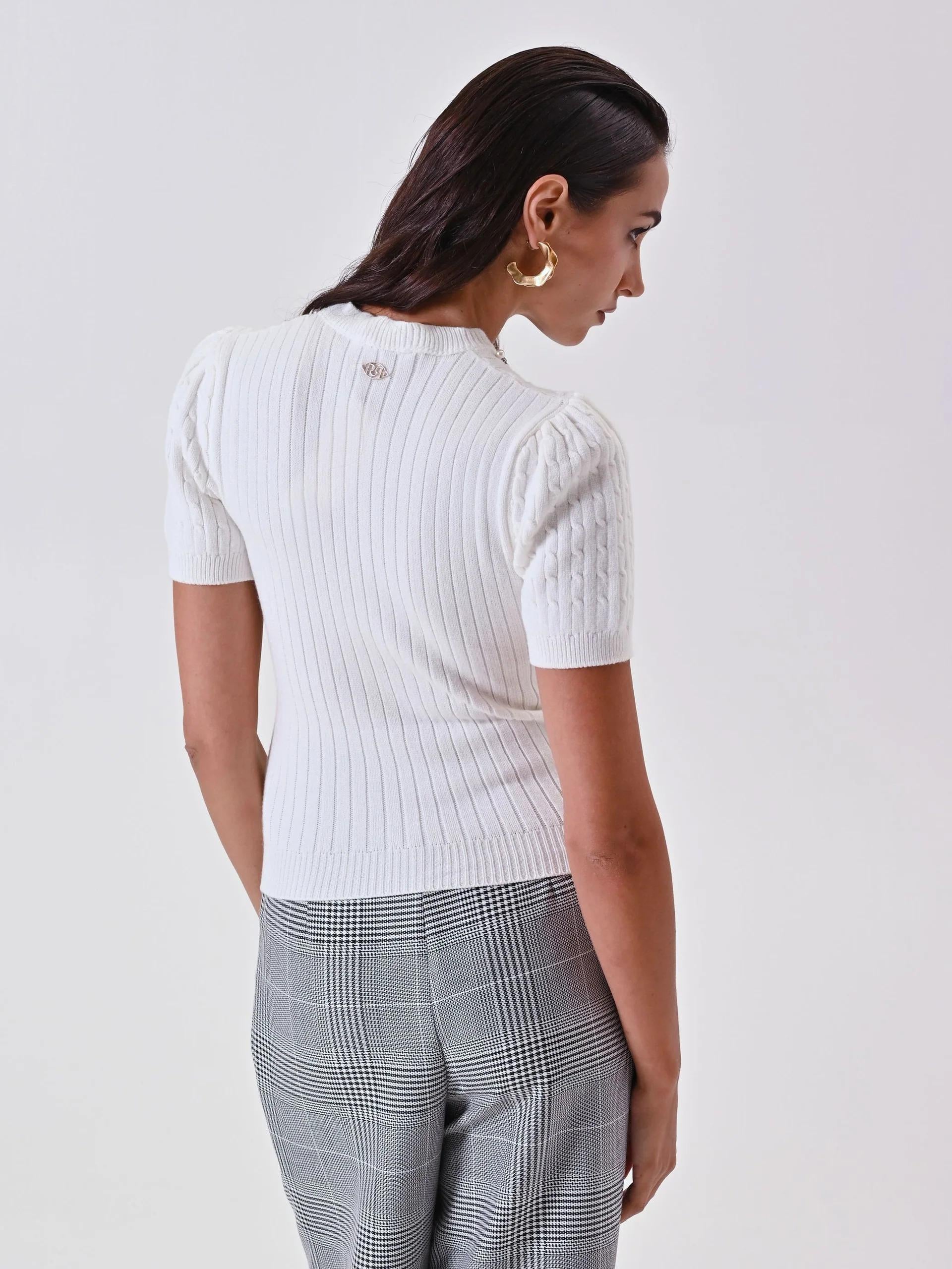 Maglia CFM0011941003Panna bianco RINASCIMENTO