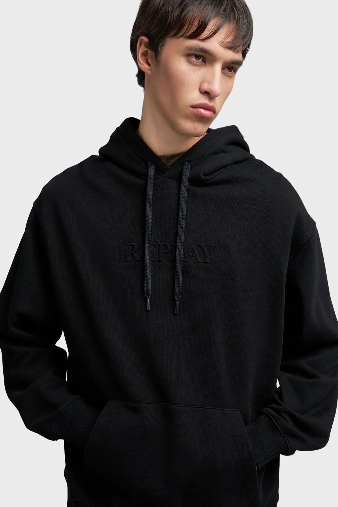 Felpa M3183 .000.21842BLACK REPLAY