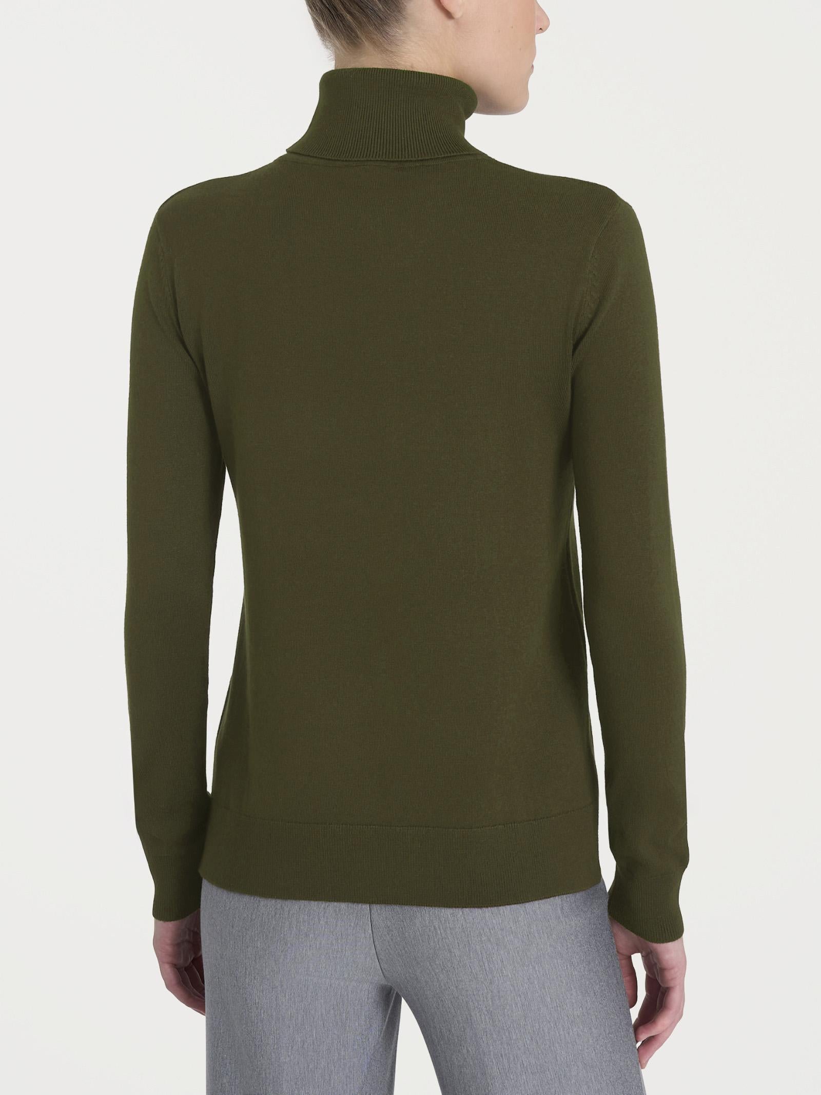 MAGLIA C/ROULE' DI44TKDark Olive RAGNO