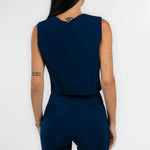 Gilet CFC0125432003Blu RINASCIMENTO