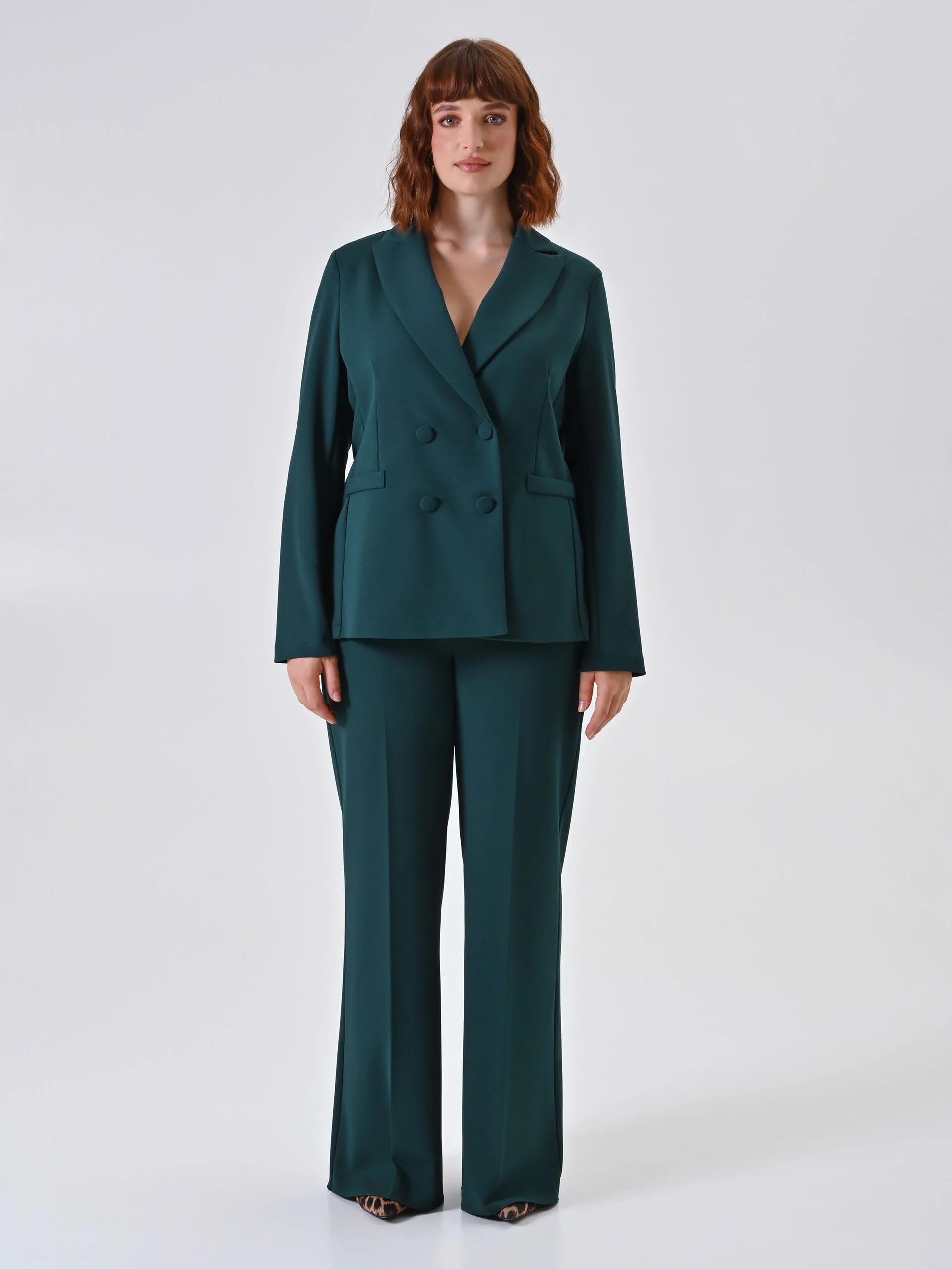 Giacca CFC0125460003Verde CURVY