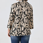 Blusa CFC0020108002Nero CURVY