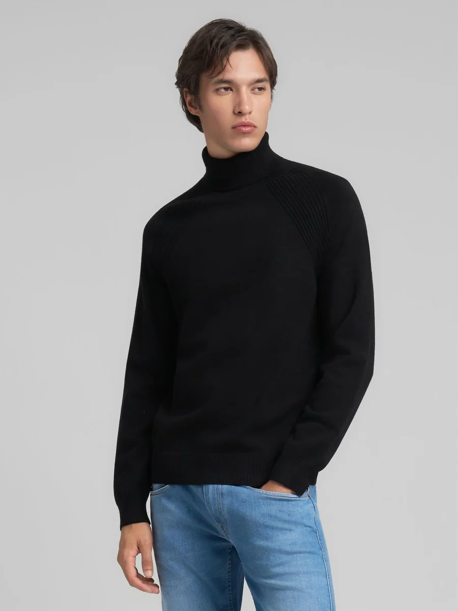 Maglia UK4892.000.G23372BLACK REPLAY