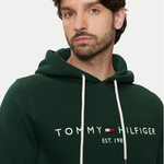 FELPA MW0MW11599Ornamental Green TOMMY HILFIGER