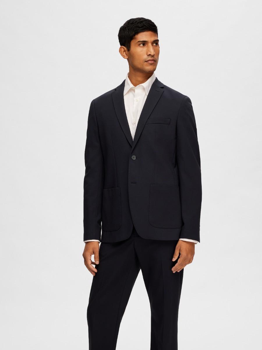 giacca delon 16092484NAVY BLAZER SELECTED