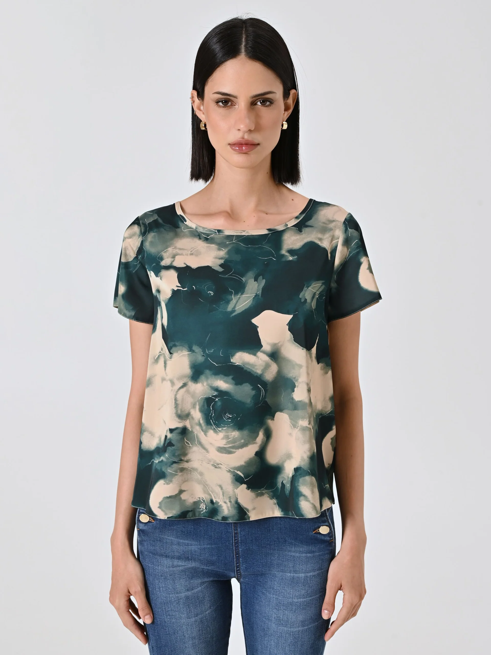 Blusa CFC0125248003Verde RINASCIMENTO