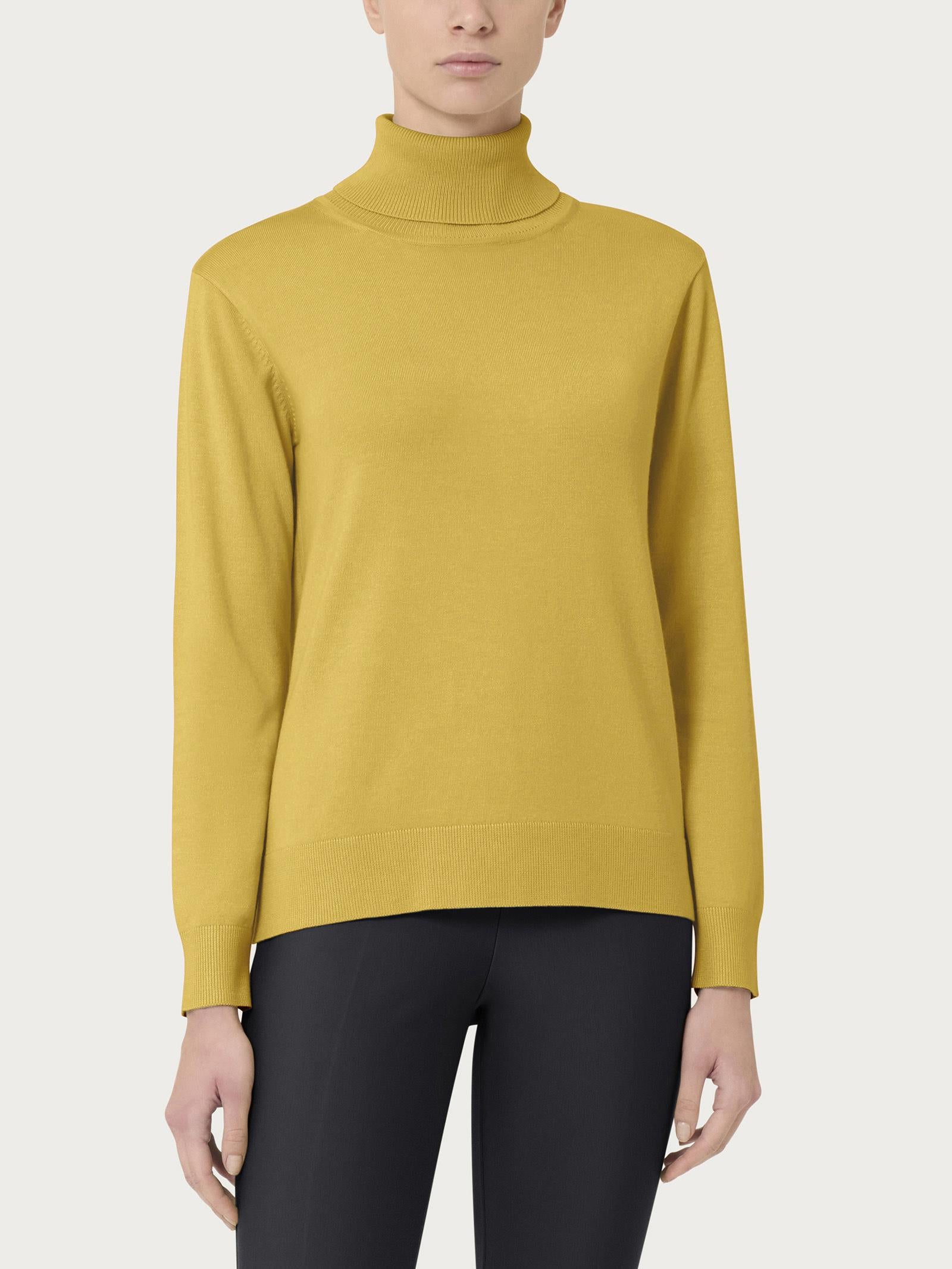 MAGLIA C/ROULE' DI44TKOil Yellow RAGNO