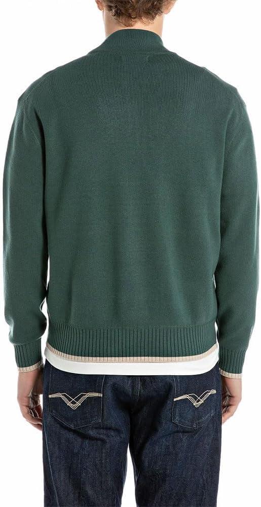 Maglia UK4887.000.G23538SEA GREEN REPLAY