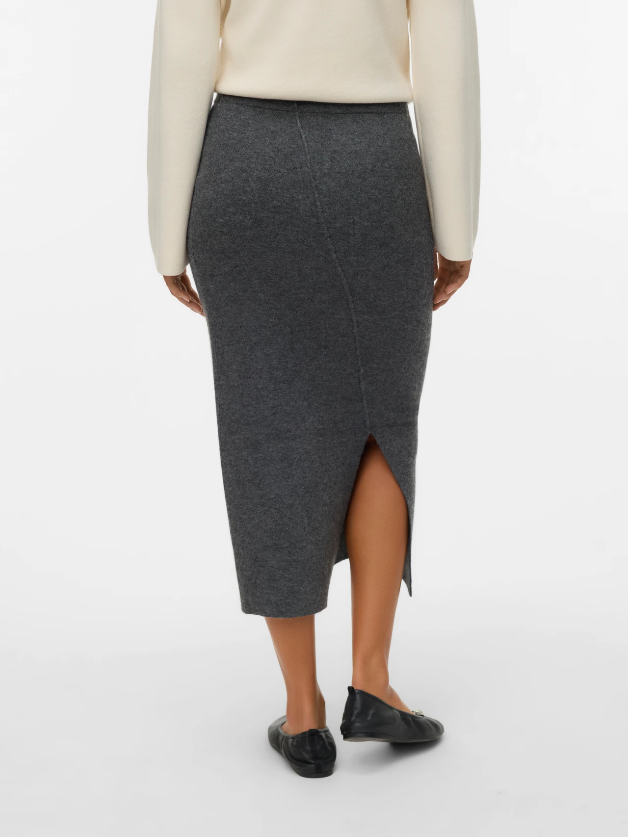 gonna brisa 10334684MEDIUM GREY MELANGE VERO MODA