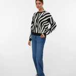 maglia siljeanimal 10330808BIRCH VERO MODA