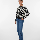 maglia siljeanimal 10330808BIRCH VERO MODA