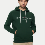 FELPA MW0MW11599Ornamental Green TOMMY HILFIGER