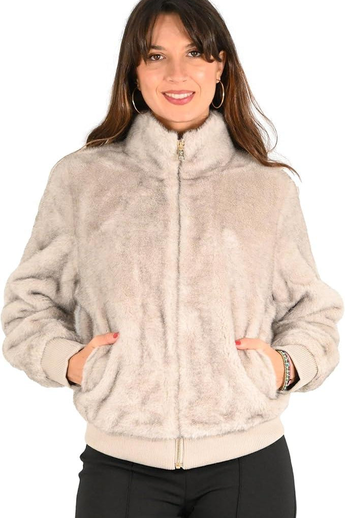 Cappotto CFC0122226003Grigio Chiaro RINASCIMENTO