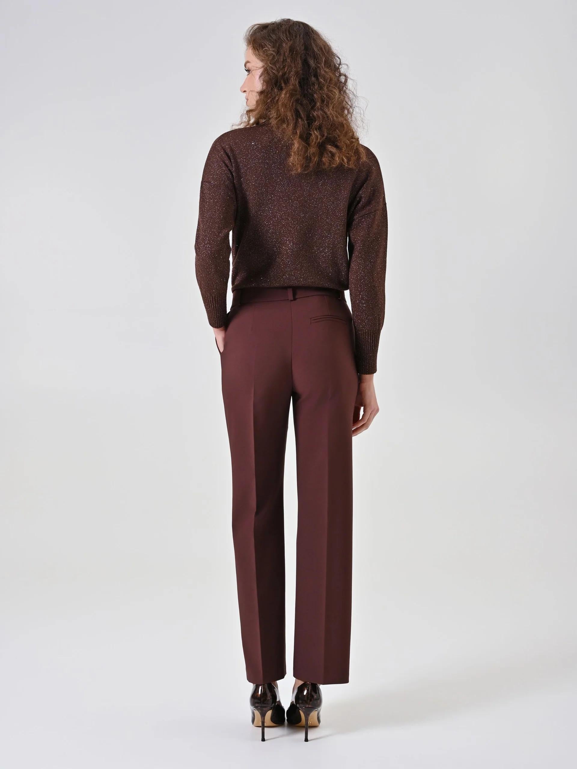 Pantalone CFC0125653003CIOCCOLATO RINASCIMENTO