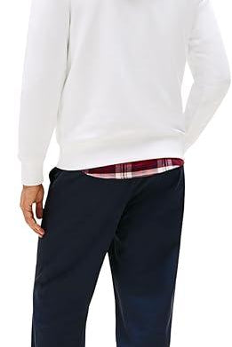 FELPA MW0MW41332White TOMMY HILFIGER