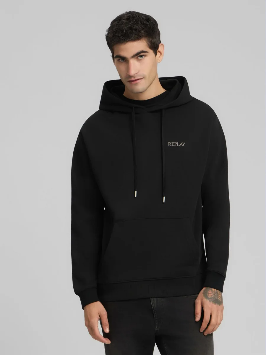 Felpa M3189 .000.23802BLACK REPLAY