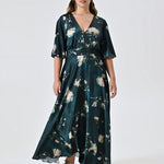 Abito Intero CFC0125490003Verde CURVY