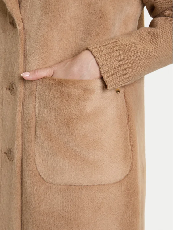 Cappotto CFC0122206003Cammello beige RINASCIMENTO