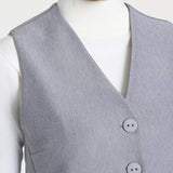 GILET DO24GLGrigio Mel. RAGNO