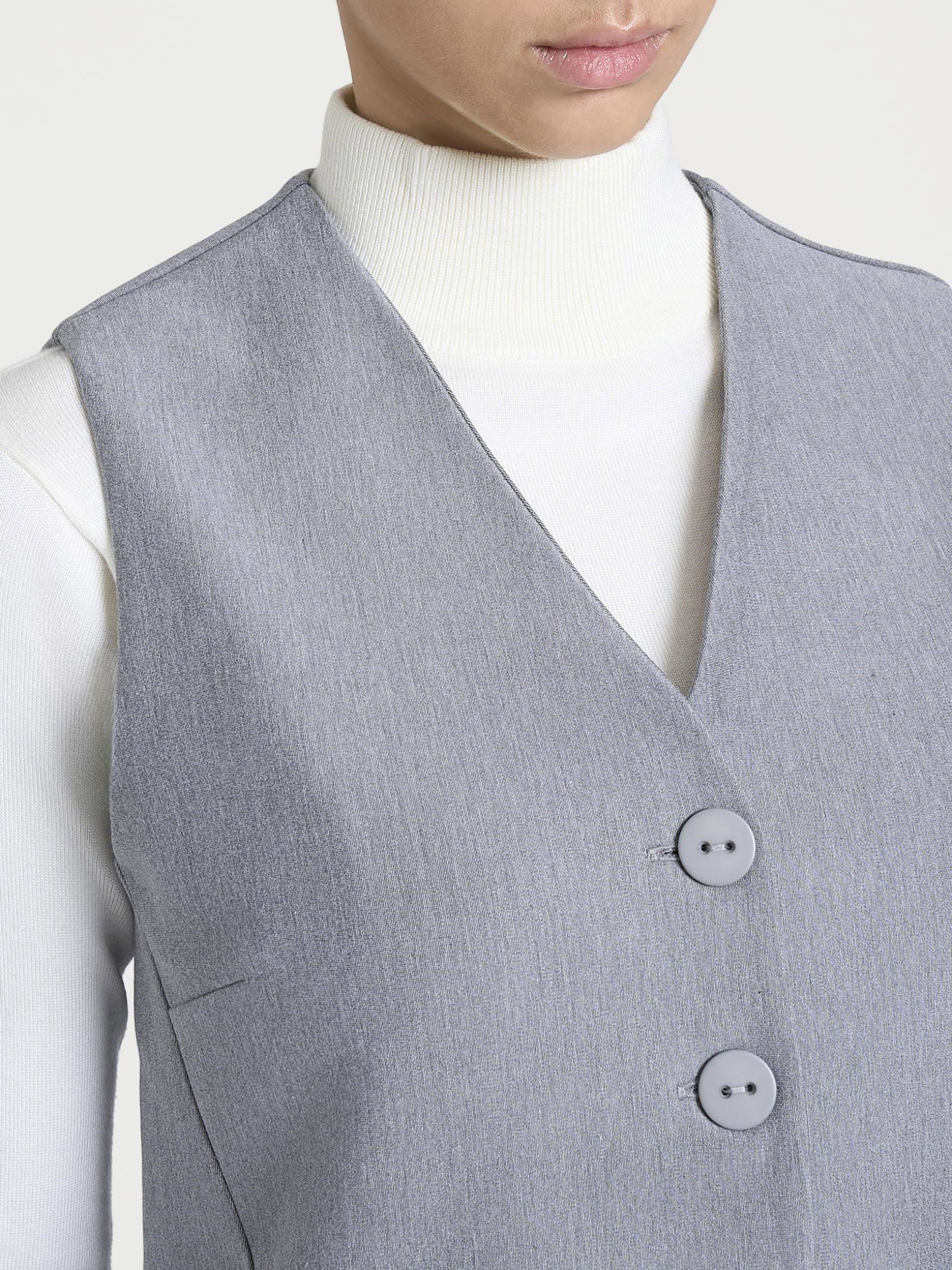 GILET DO24GLGrigio Mel. RAGNO