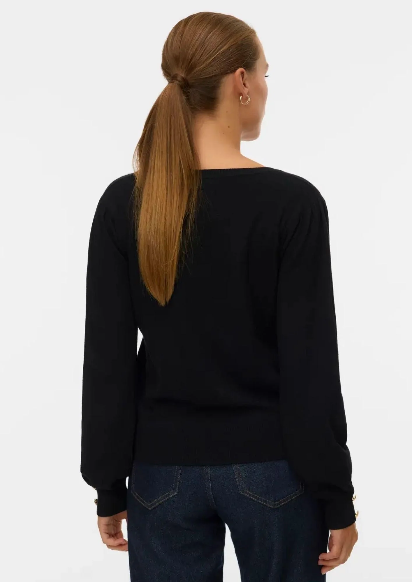 maglia hollykaris 10310578BLACK VERO MODA