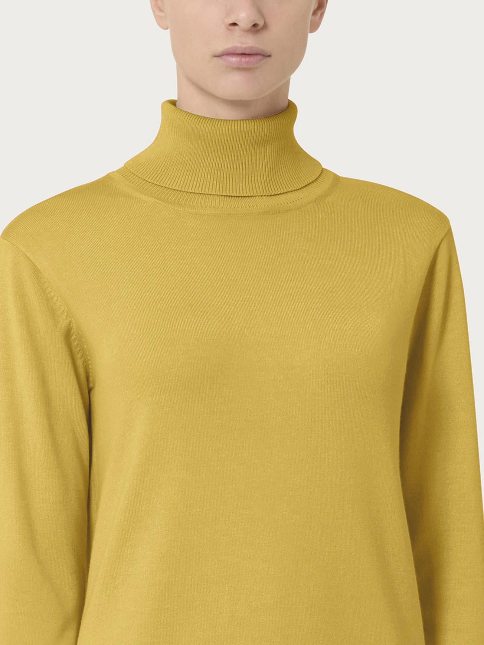 MAGLIA C/ROULE' DI44TKOil Yellow RAGNO