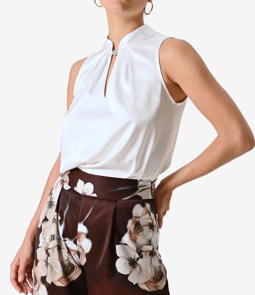 Blusa CFC0125095003Panna bianco RINASCIMENTO