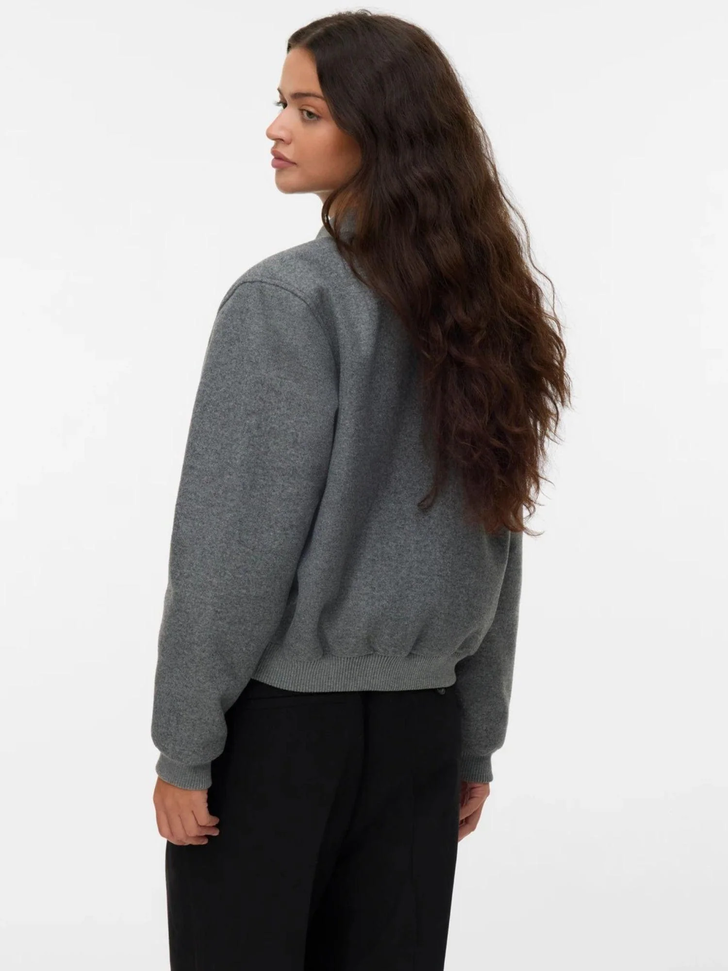 giubbotto fortune 10331816MEDIUM GREY MELANGE VERO MODA