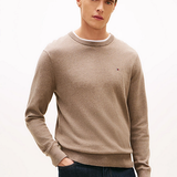 MAGLIA MW0MW28046Coastal Taupe Heather TOMMY HILFIGER