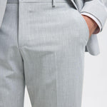 pantalone liam 16087825LIGHT GREY SELECTED