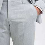 pantalone liam 16087825LIGHT GREY SELECTED