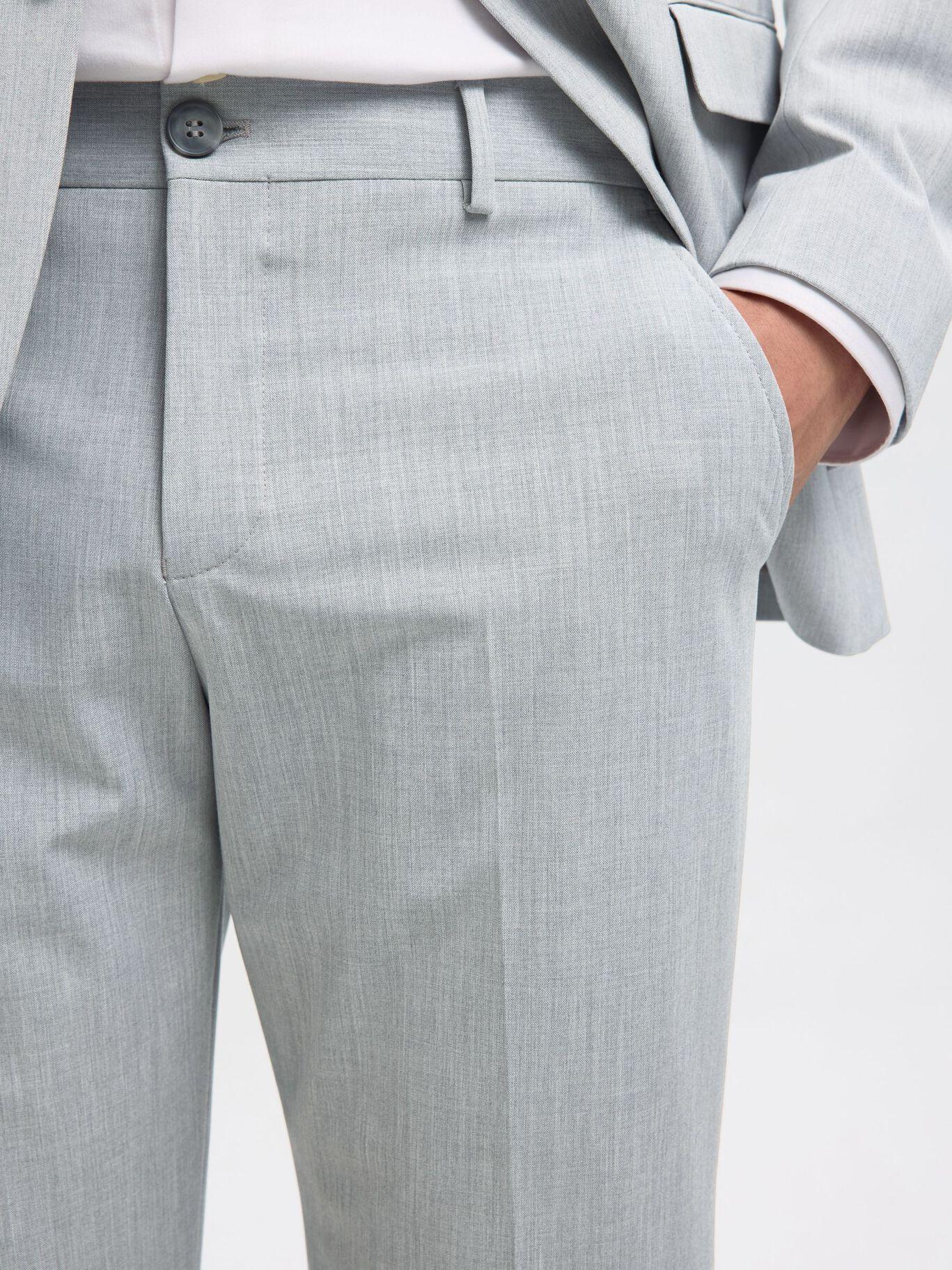 pantalone liam 16087825LIGHT GREY SELECTED