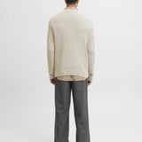 maglia paul 12279334WHITE MELANGE JACK & JONES