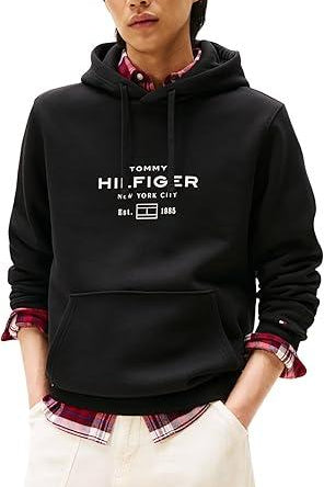 FELPA MW0MW40864Black TOMMY HILFIGER