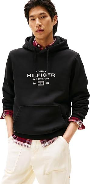 FELPA MW0MW40864Black TOMMY HILFIGER
