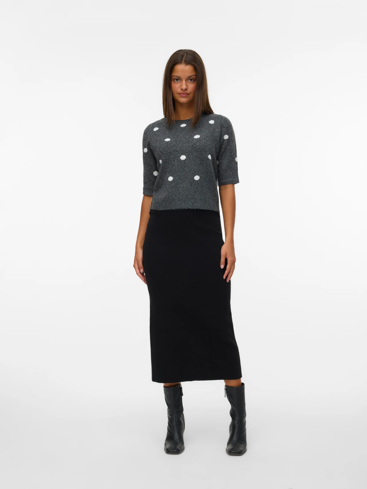 gonna brisa 10334684BLACK VERO MODA