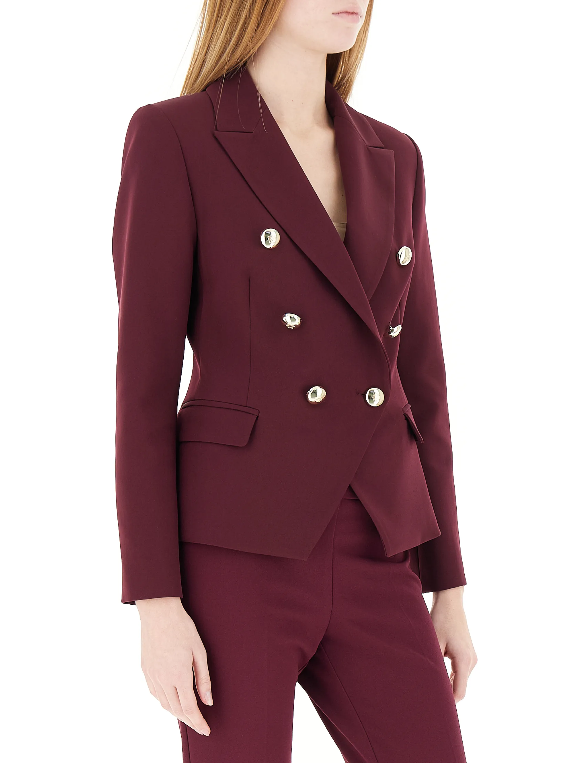 Giacca CFC0125438003Bordeaux rosso RINASCIMENTO