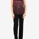 camicia CFC0126601003BORDEAUX ROSSO RINASCIMENTO