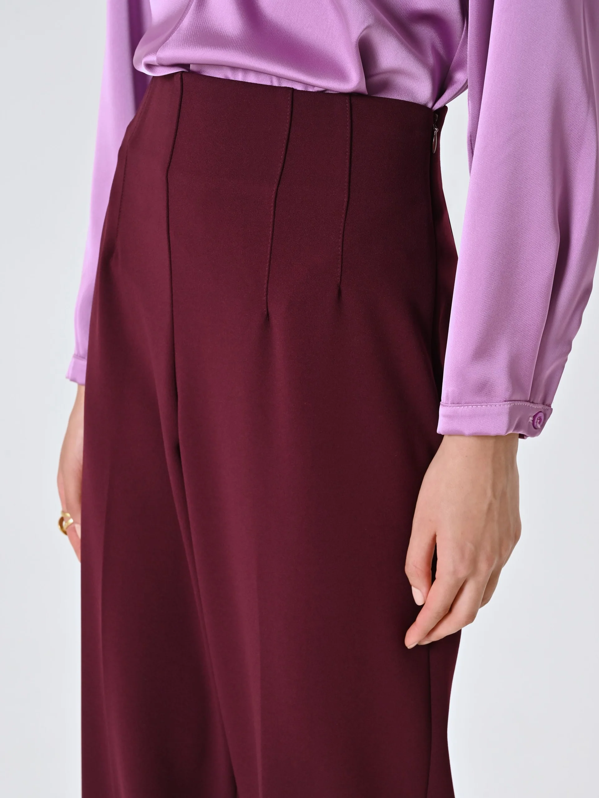 Pantalone CFC0125437003Bordeaux rosso RINASCIMENTO