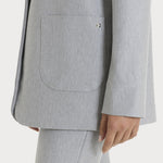 GIACCA OVER DR32GCGrigio Mel. RAGNO